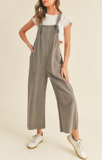 Miou Muse Charcoal Linen Jumper 