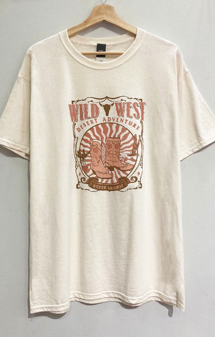 Sweet Claire Cream "Wild West" Graphic Tee