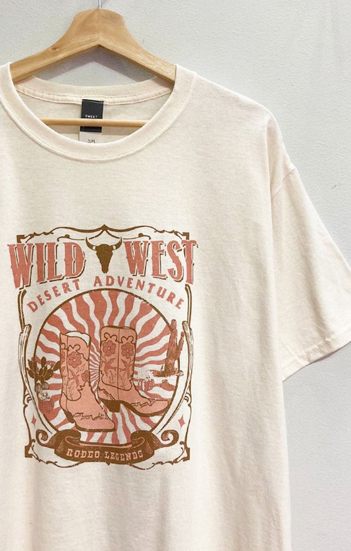 Sweet Claire Cream "Wild West" Graphic Tee