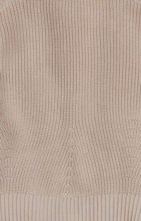 Mod Ref Beige Chunky Knit Cardigan
