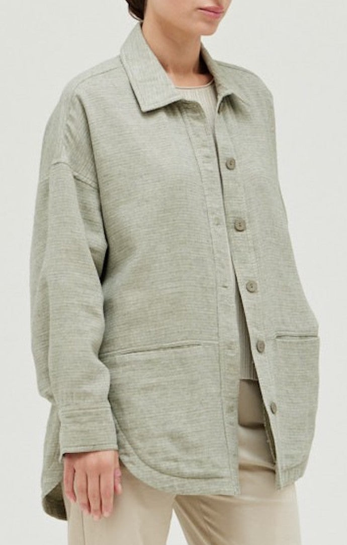 Grade & Gather Artichoke Drape Jacket