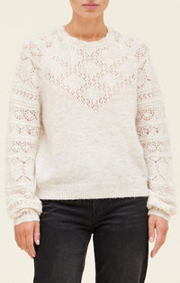 Grade And Gather Oat Sweater Top