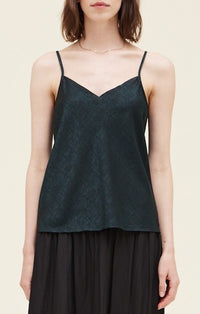 Grade & Gather Deep Forest Floral Cami Top