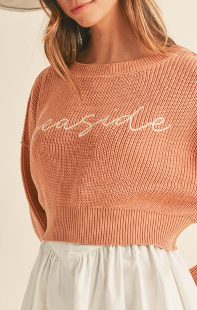 Mable Light Salmon Seaside Sweater