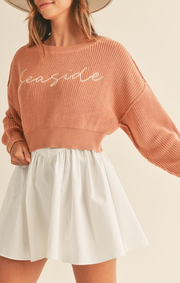 Mable Light Salmon Seaside Sweater