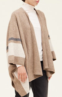 Grade & Gather Twig Stripe Cardigan