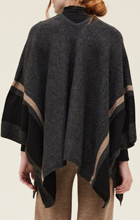 Grade & Gather Coal Stripe Cardigan