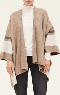 Grade & Gather Twig Stripe Cardigan