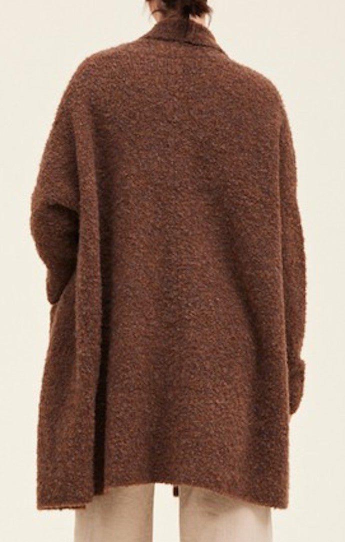 Grade And Gather Bronze Shawl Cardigan