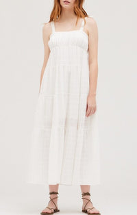 Grade & Gather White Flowy Dress