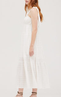 Grade & Gather White Flowy Dress