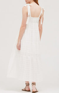 Grade & Gather White Flowy Dress