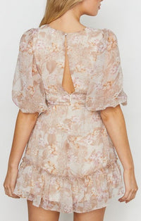 Angel Biba Blush Floral Dress