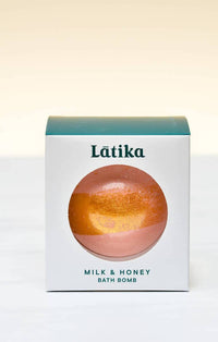 Latika Gold Milk And Honey Bath Bomb