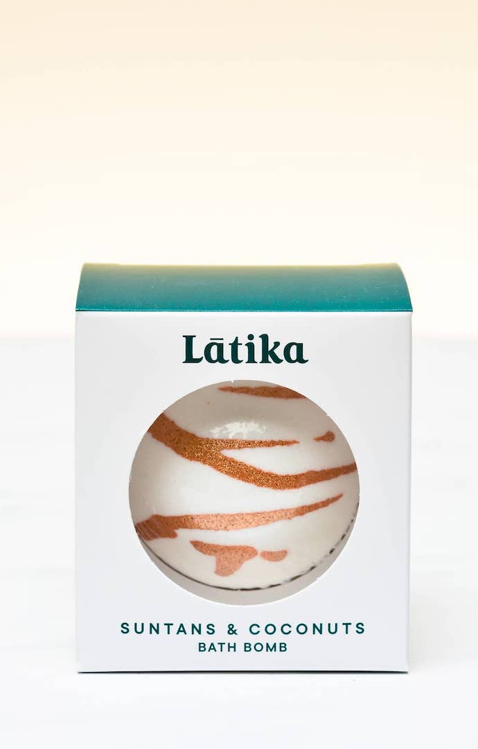 Latika Summer Suntans And Coconuts Bath Bomb