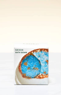 Latika Turquoise Crystal Geode Bath Bomb