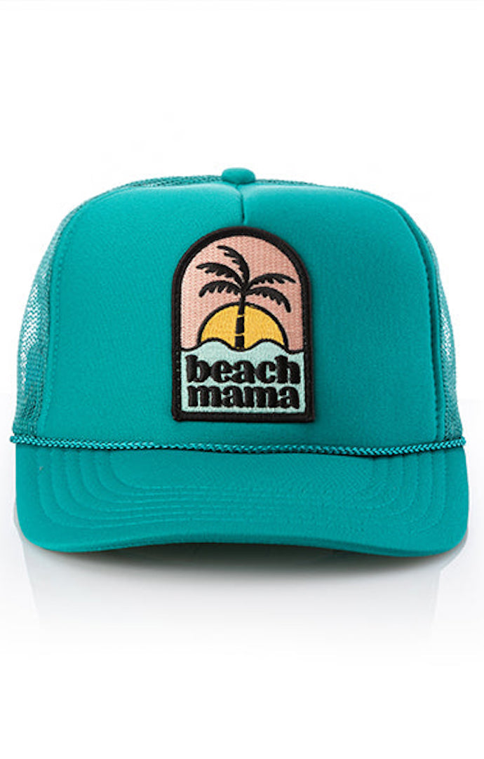 Local Beach Beach Mama Jade Trucker Hat