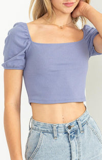 HYFVE Arctic Blue Crop Top