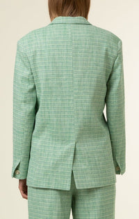 FRNCH Lime Button Front Blazer