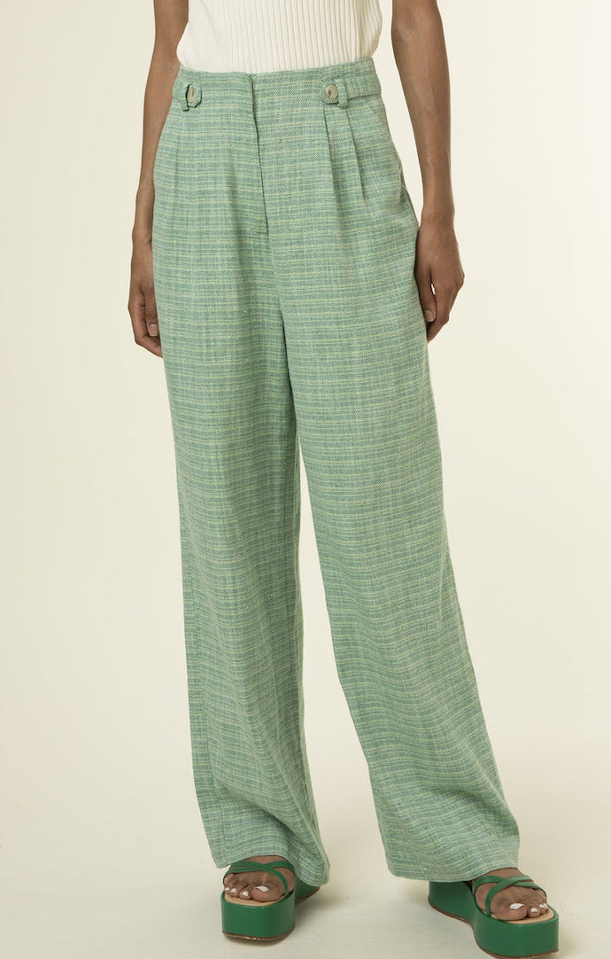 FRNCH Lime Trouser Pants