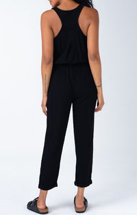 Lovestitch Black Racerback Jumpsuit