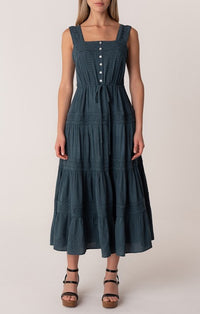 Lovestitch Teal Midi Dress