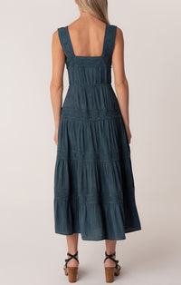 Lovestitch Teal Midi Dress