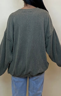 BucketList Olive "Texas" Sweatshirt