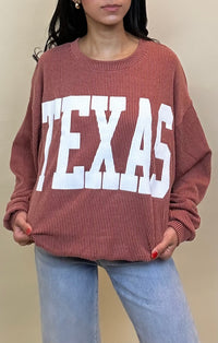 BucketList Cinnamon "Texas" Sweatshirt