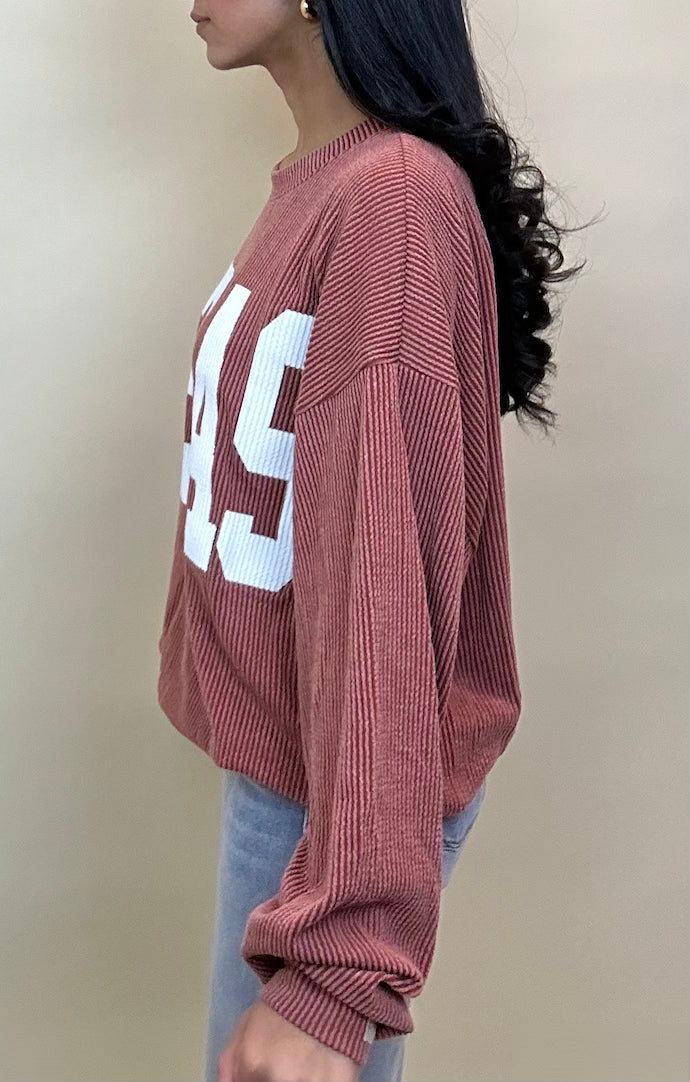BucketList Cinnamon "Texas" Sweatshirt