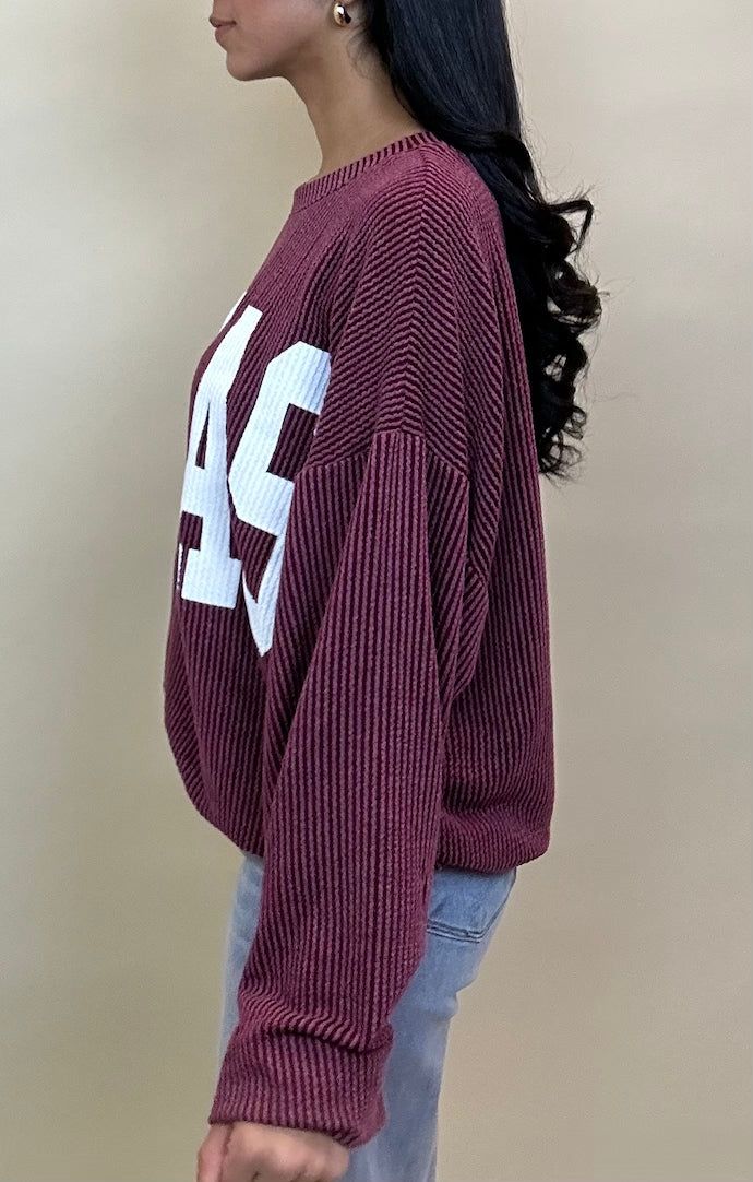 BucketList Wine "Texas" Sweatshirt