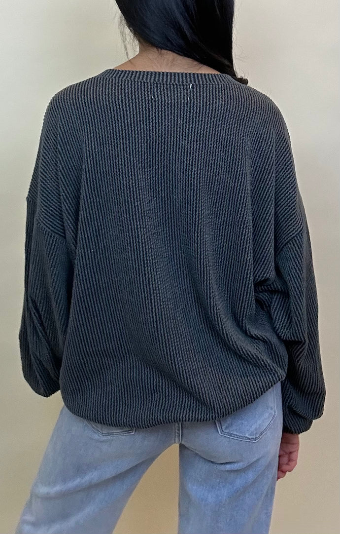 BucketList Black "Texas" Sweatshirt
