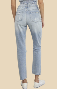 Insane Gene Light Wash Girlfriend Jeans