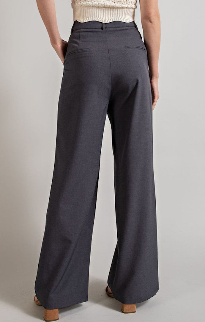 Eesome Charcoal Trouser Pants