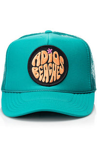 Local Beach Adios Beaches Jade Trucker Hat