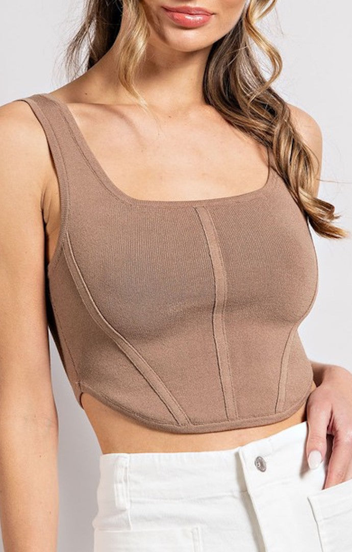 Eesome Coco Square Neck Tank