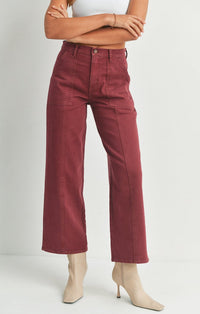 Arlow Spiced Burgundy Jeans