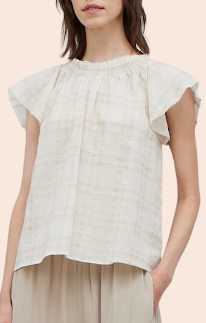 Grade & Gather Natural Flowy Top