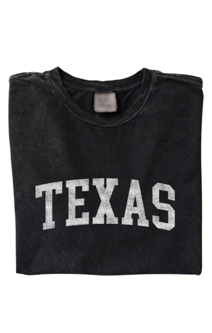 OC Mineral Black Texas Tee