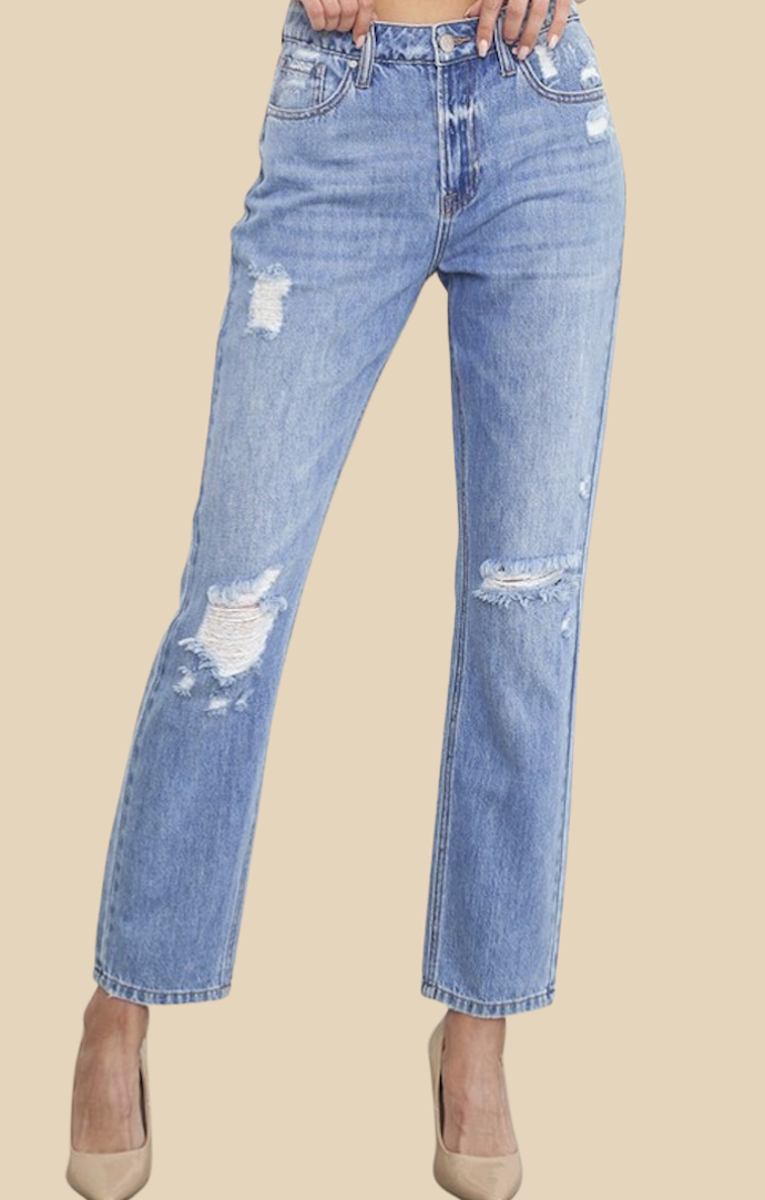 Insane Gene Medium Wash Skinny Jeans 