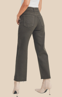 Myla Forest Green Utility Pants