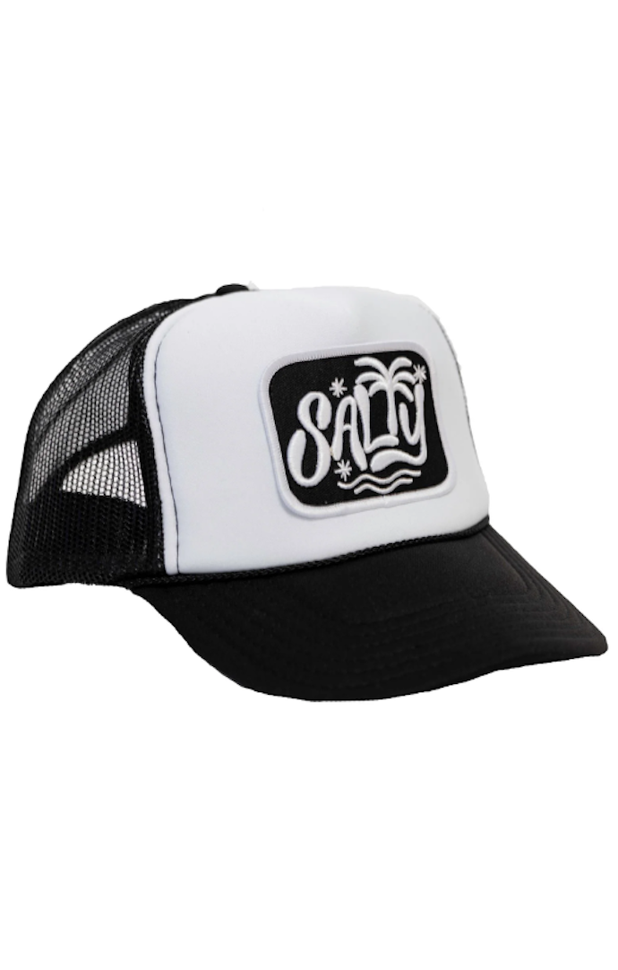 LB Black Salty Trucker Hat