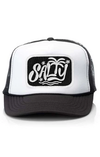 LB Black Salty Trucker Hat