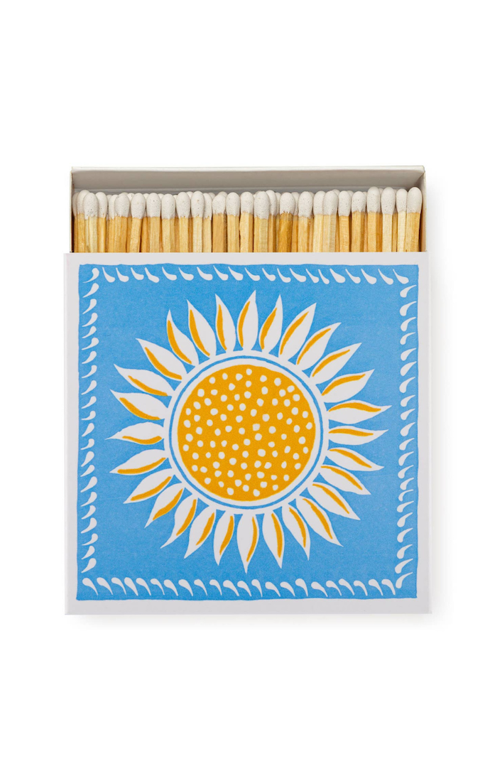 Archevist Gallery Blue Sunflower Matches 