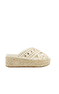 Shu Shop Kaia Sandal In Bone