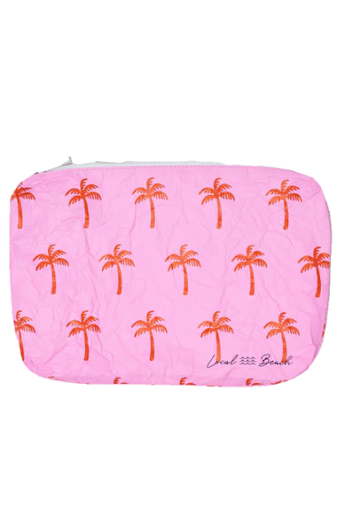 LB Palm Water Resistant Pouch - Pink