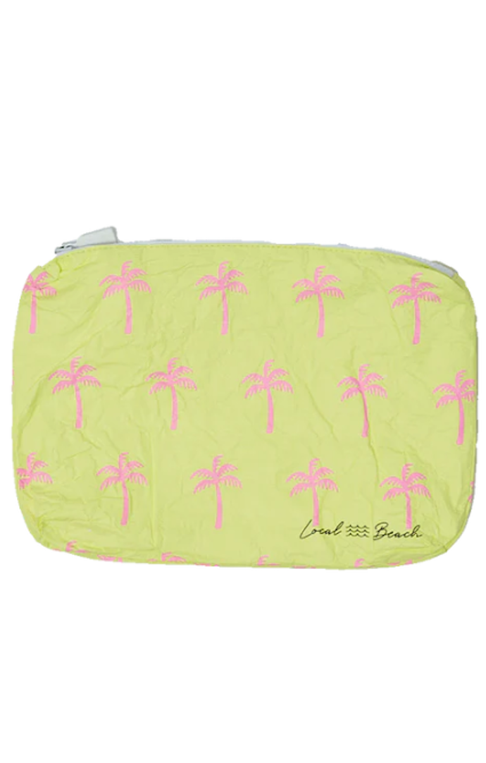 LB Palm Water Resistant Pouch - Yellow