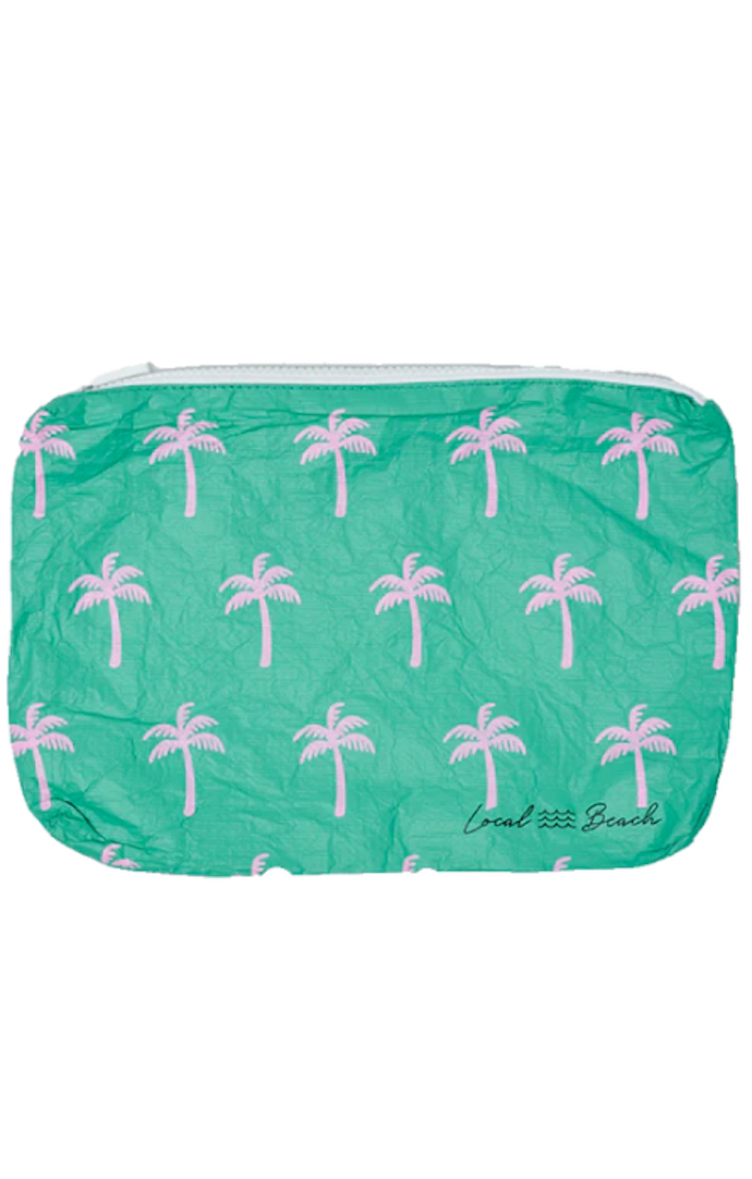 LB Palm Water Resistant Pouch - Green