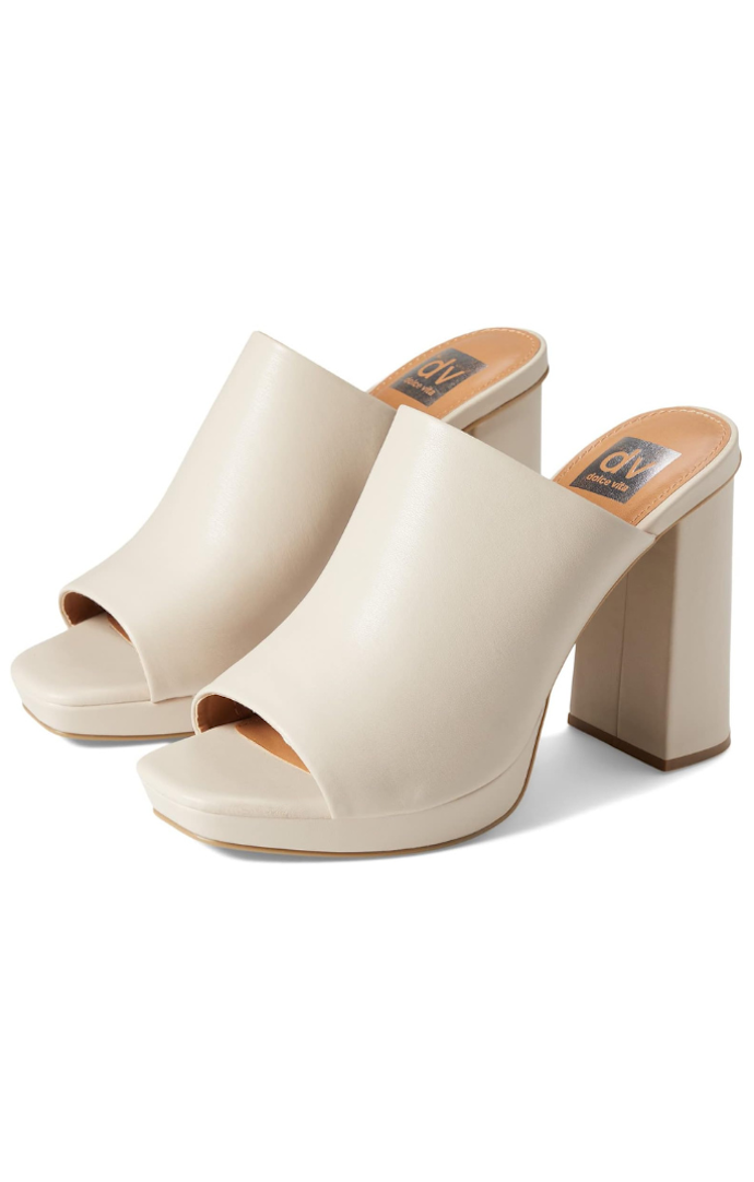 DV Perla Heel In Ivory