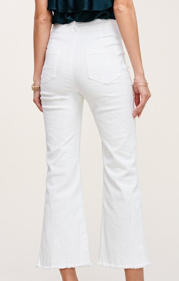 La Miel Tan High Rise Pant